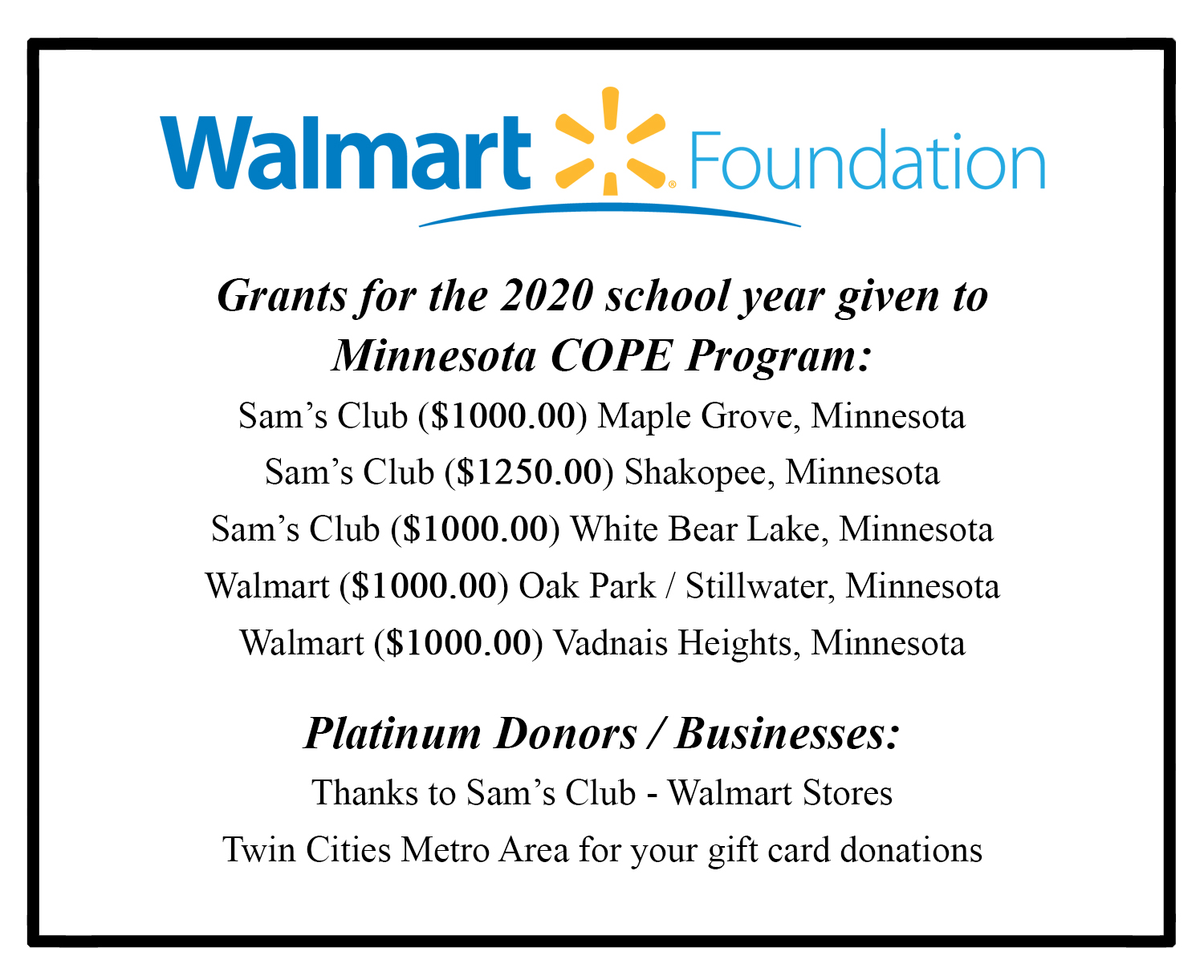 Partners Minnesota COPE Program